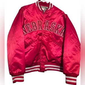 Vintage Nebraska Bomber Jacket